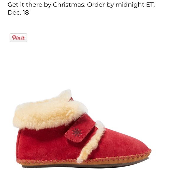 LL Bean Wicked Good Toddler Slipper 7/8 - Picture 6 of 6